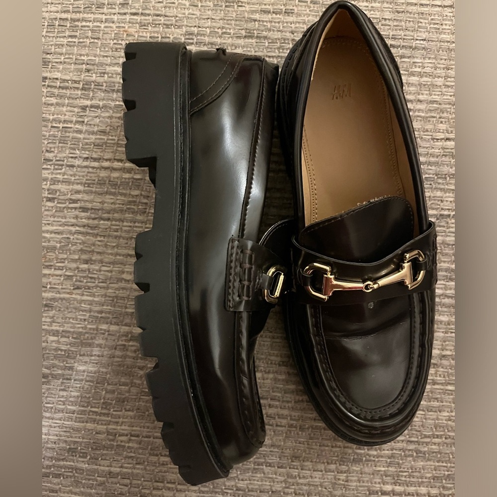 Modern Platform Loafers for Work, Business Professional
